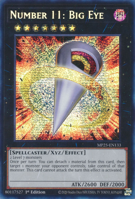 MP25-EN133 - Number 11: Big Eye