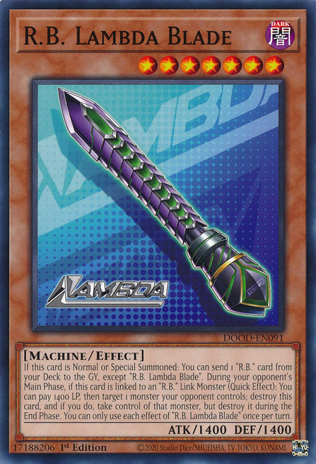 DOOD-EN091 - R.B. Lambda Blade