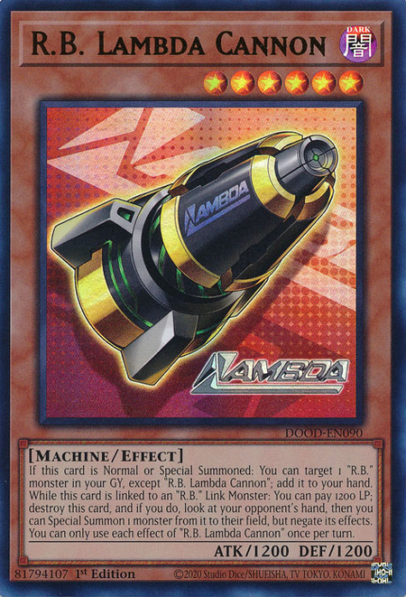 DOOD-EN090 - R.B. Lambda Cannon