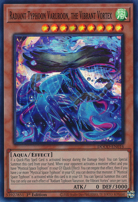 DOOD-EN016 - Radiant Typhoon Varuroon, the Vibrant Vortex