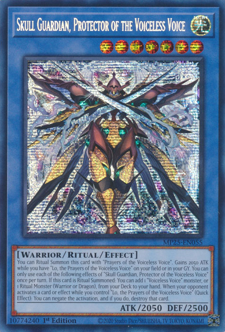 MP25-EN055 - Skull Guardian, Protector of the Voiceless Voice