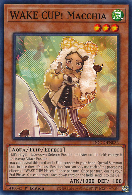 DOOD-EN032 - WAKE CUP! Macchia