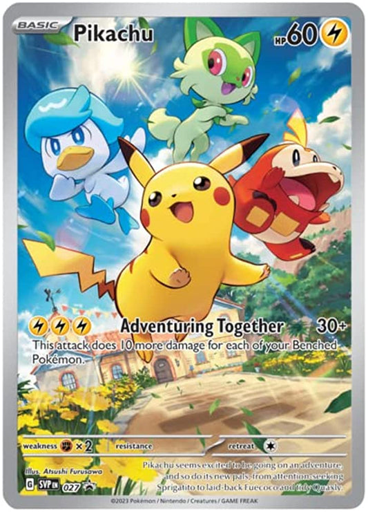 Black Star Promos - SVP027 - Pikachu (Sealed)