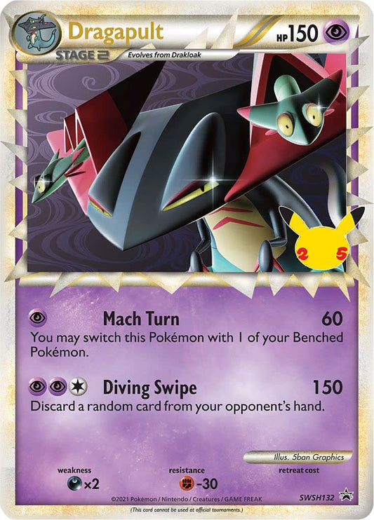 SWHS132 - Dragapult - Oversized Card