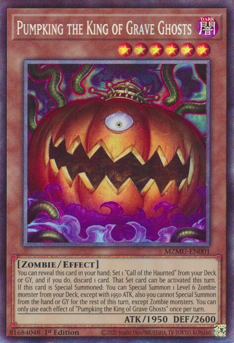 MZMU-EN001 - Pumpking the King of Grave Ghosts