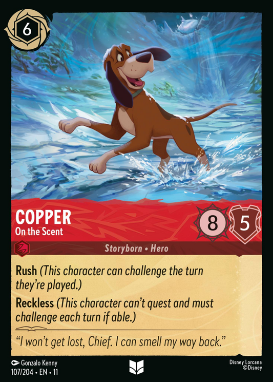 Winterspell - 107/204 - Copper - On the Scent
