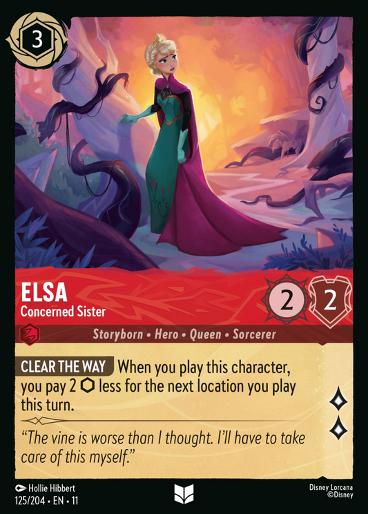 Winterspell - 125/204 - Elsa - Concerned Sister