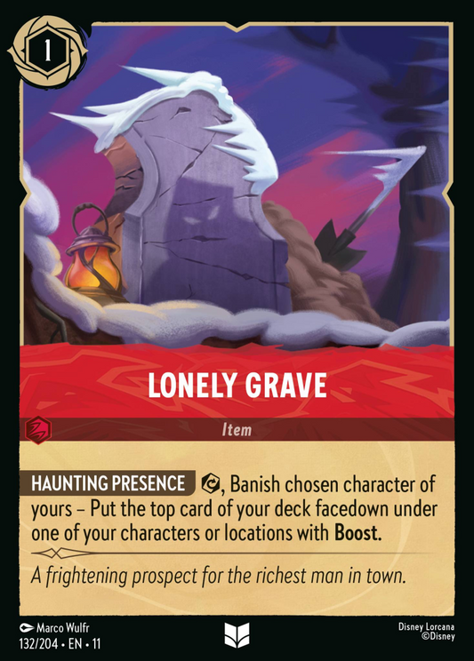 Winterspell - 132/204 - Lonely Grave