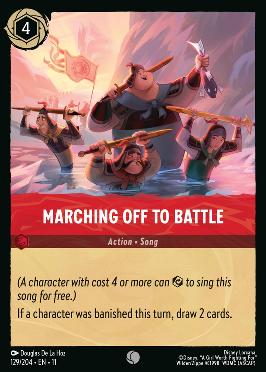 Winterspell - 129/204 - Marching Off to Battle