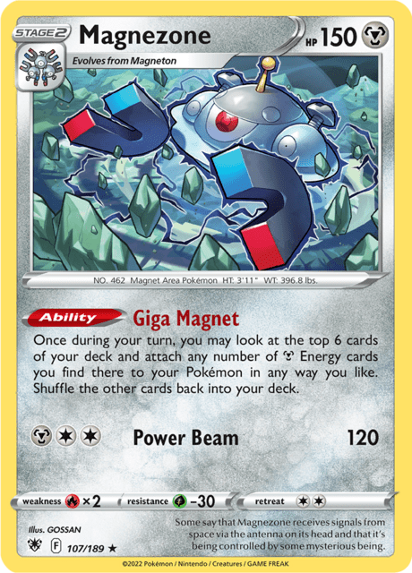 Astral Radiance - 107/189 - Magnezone - Non Holo
