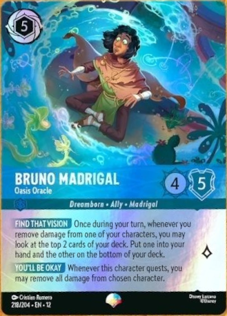 Wilds Unknown - 218/204 - Bruno Madrigal - Oasis Oracle