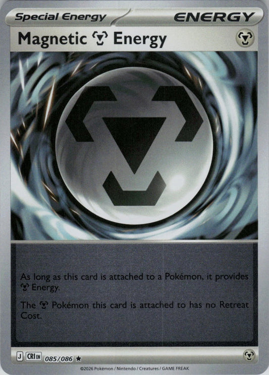 Chaos Rising - 085/086 - Magnetic Metal Energy - Reverse Holo