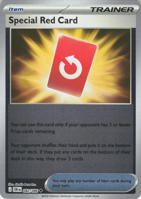 Chaos Rising - 082/086 - Special Red Card - Reverse Holo