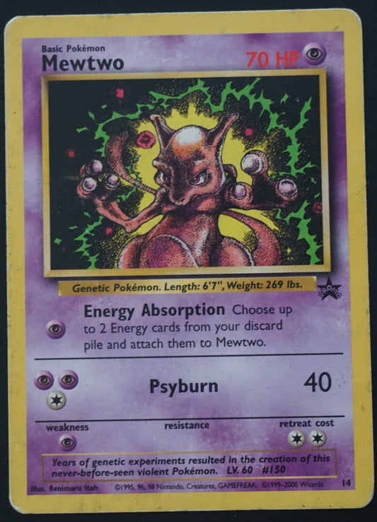 Black Star Promos - WP14 - Mewtwo (Played)