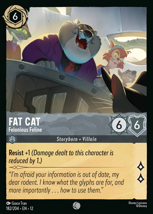 Wilds Unknown - 182/204 - Fat Cat - Felonious Feline