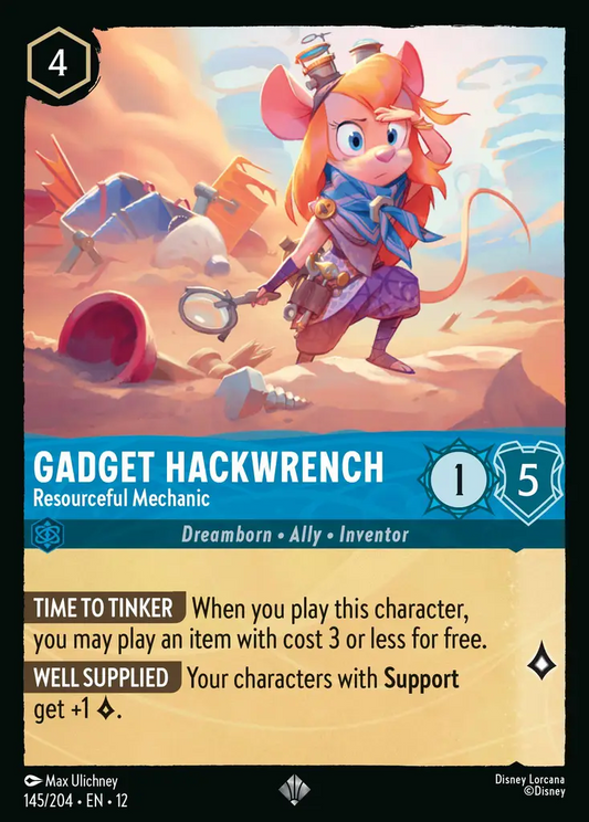 Wilds Unknown - 145/204 - Gadget Hackwrench - Resourceful Mechanic