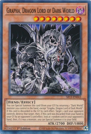 SR13-EN043 - Grapha, Dragon Lord of Dark World