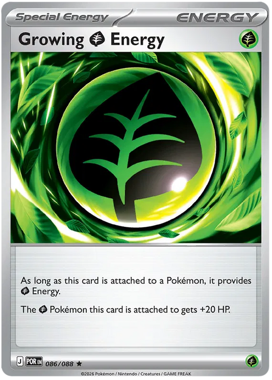 Perfect Order - 086/088 - Growing Energy - Holo