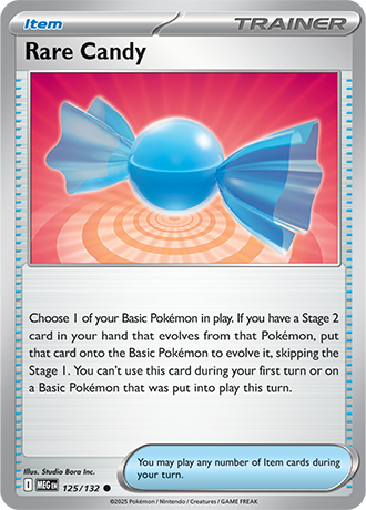 Mega Evolution - 125/132 - Rare Candy
