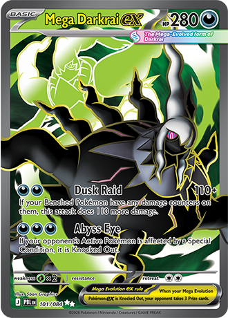 Pitch Black - 101/084 - Mega Darkrai ex