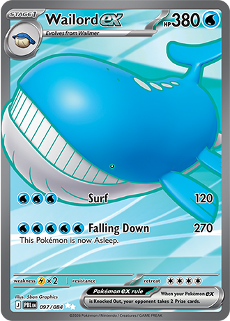 Pitch Black - 097/084 - Wailord ex