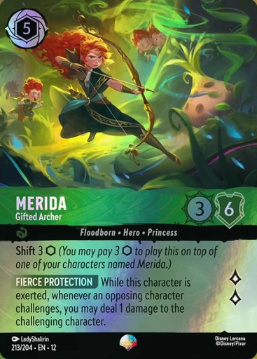 Wilds Unknown - 213/204 - Merida - Gifted Archer
