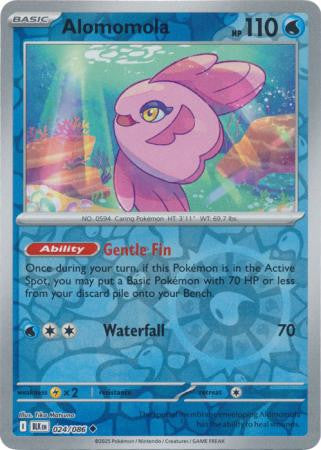 Black Bolt - 024/086 - Alomomola - Reverse Holo