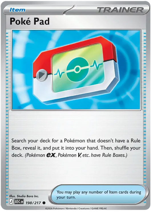 Ascended Heroes - 198/217 - Poké Pad