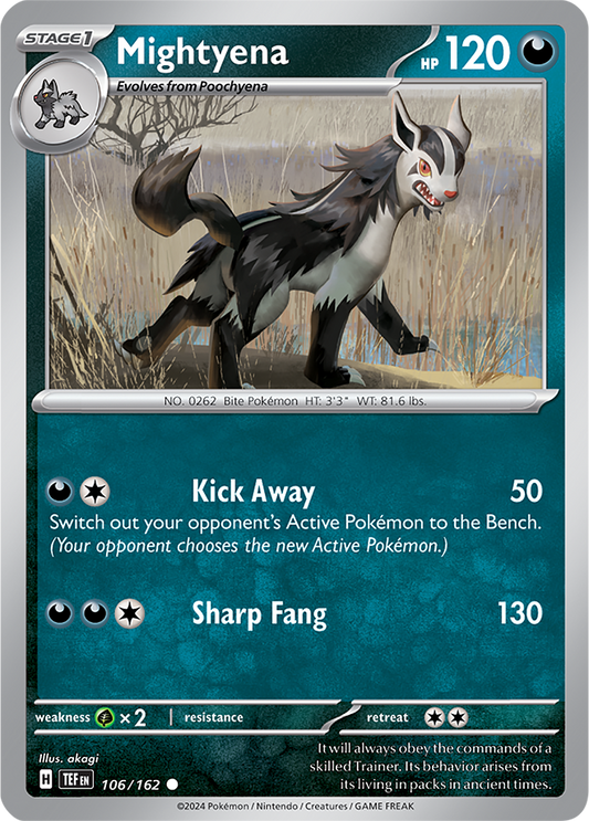 Temporal Forces - 106/162 - Mightyena