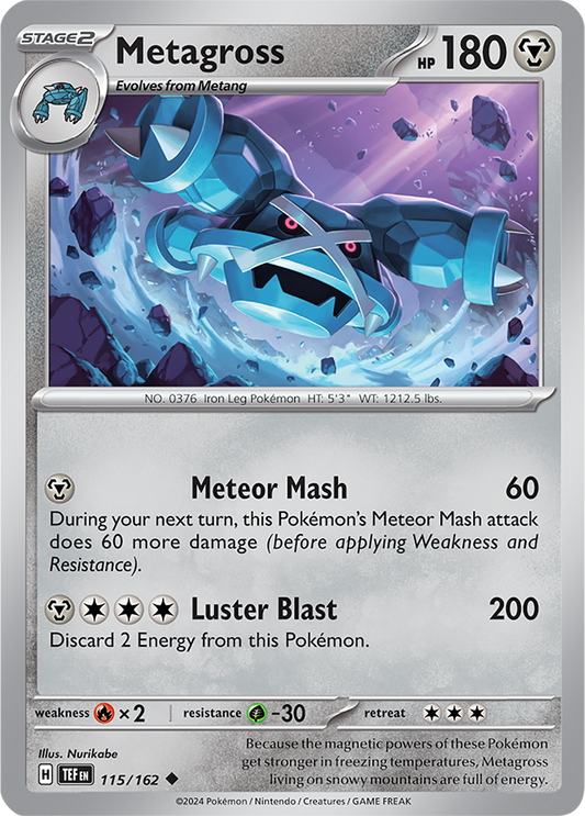 Temporal Forces - 115/162 - Metagross