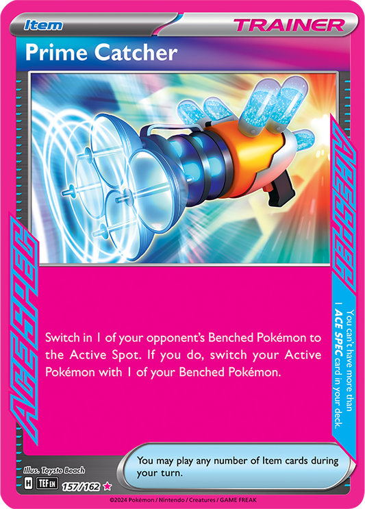 Temporal Forces - 157/162 - Prime Catcher - Ace Spec