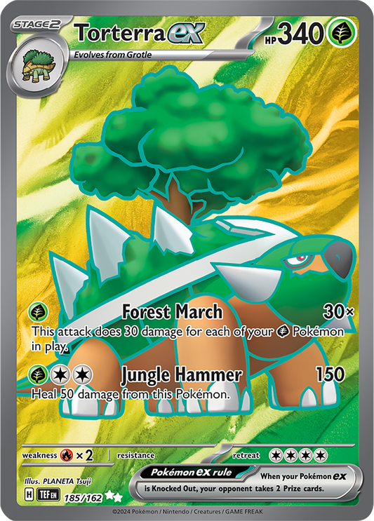 Temporal Forces - 185/162 - Torterra ex