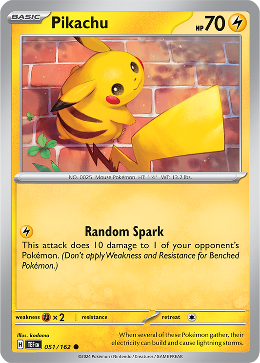 Temporal Forces - 051/162 - Pikachu