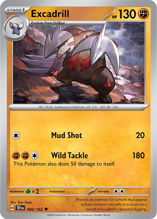 Temporal Forces - 086/162 - Excadrill