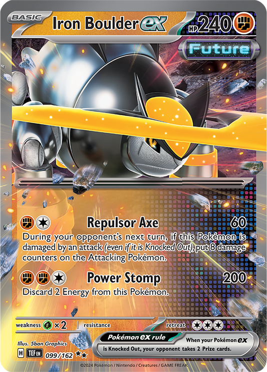 Temporal Forces - 099/162 - Iron Boulder ex