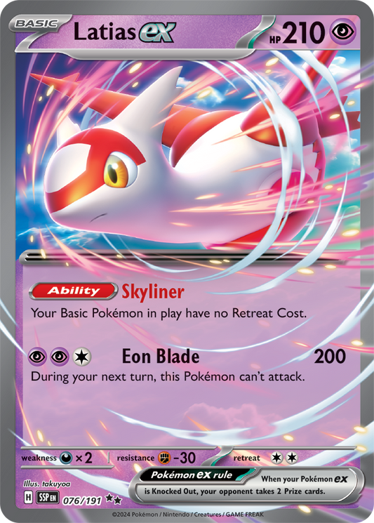 Surging Sparks - 076/191 - Latias ex