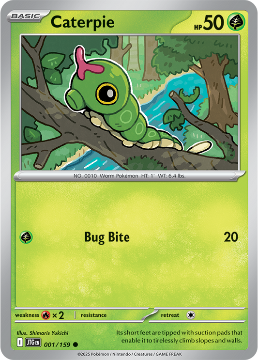 Journey Together - 001/159 - Caterpie