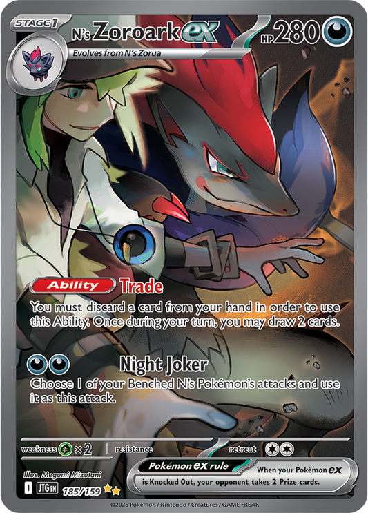 Journey Together - 185/159 - N's Zoroark ex