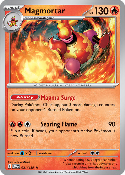 Journey Together - 021/159 - Magmortar - Holo