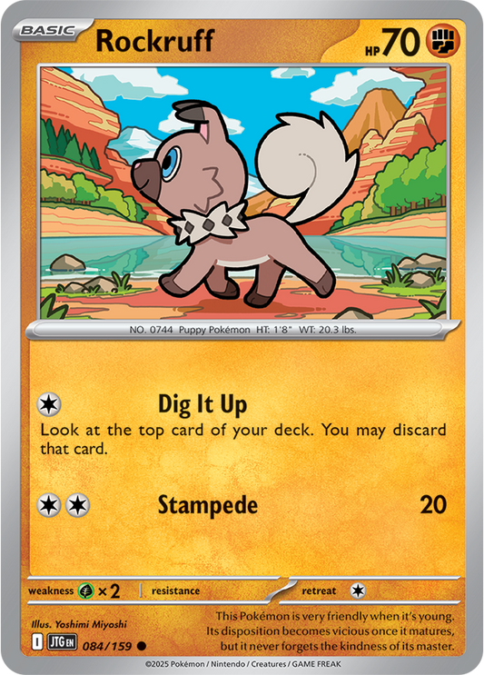 Journey Together - 084/159 - Rockruff