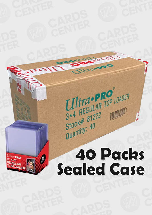 Ultra PRO 3" x 4" Clear Regular Toploaders (40 Packs)