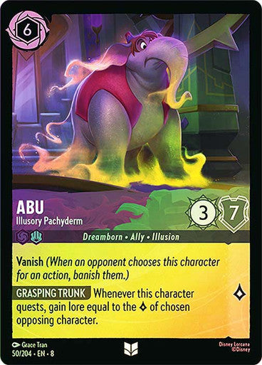 Reign Of Jafar - 050/204 - Abu - Illusory Pachyderm - Foil