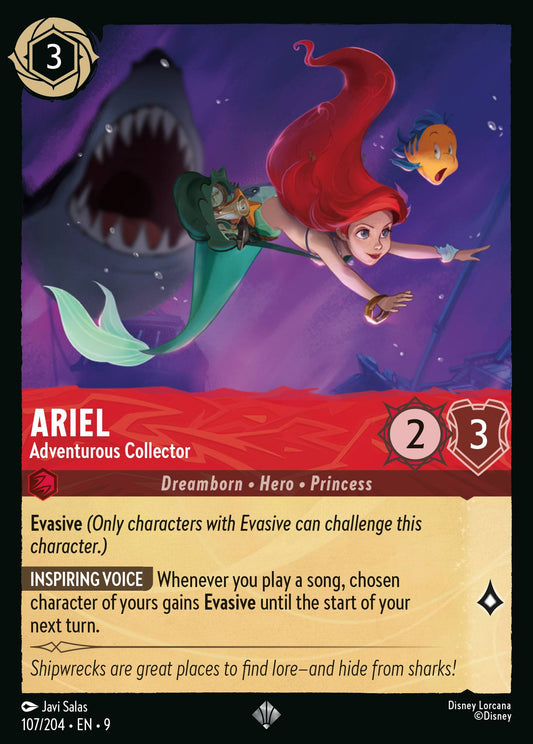 Fabled - 107/204 - Ariel - Adventurous Collector