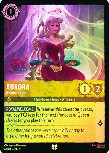 Fabled - 006/204 - Aurora - Holding Court - Foil