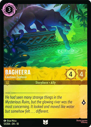 Whispers in the Well - 012/204 - Bagheera - Cautious Explorer - Foil