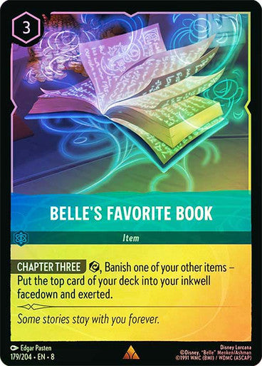 Reign Of Jafar - 179/204 - Belle's Favorite Book - Foil