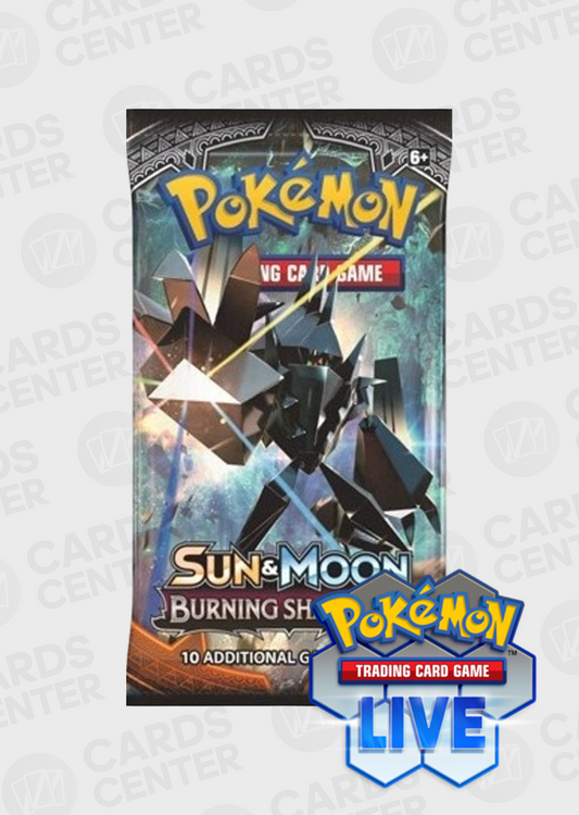 Live Code Card: Burning Shadows Booster Pack