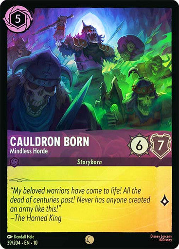 Whispers in the Well - 039/204 - Cauldron Born - Mindless Horde - Foil