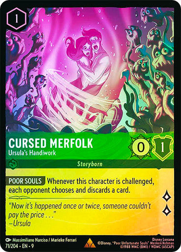 Fabled - 071/204 - Cursed Merfolk - Ursula's Handiwork - Foil
