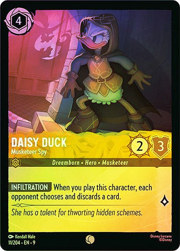 Fabled - 011/204 - Daisy Duck - Musketeer Spy - Foil